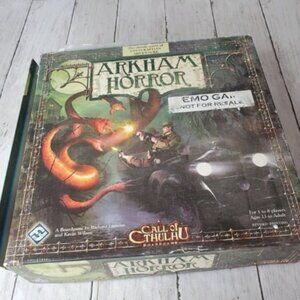Arkham Horror Mystery /Strategy Game Cooperative Board Game Ages 14+